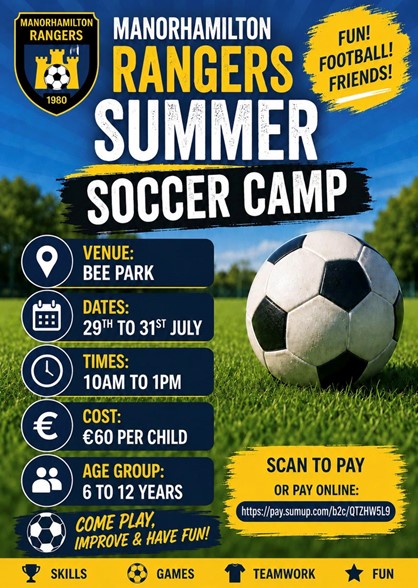 Manor Rangers Soccer Camp
