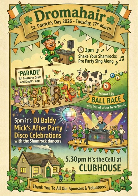 St Patricks Day Dromahair Parade Leitrim