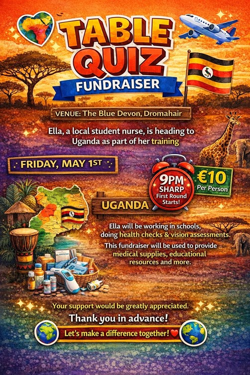 Table Quiz Dromahair