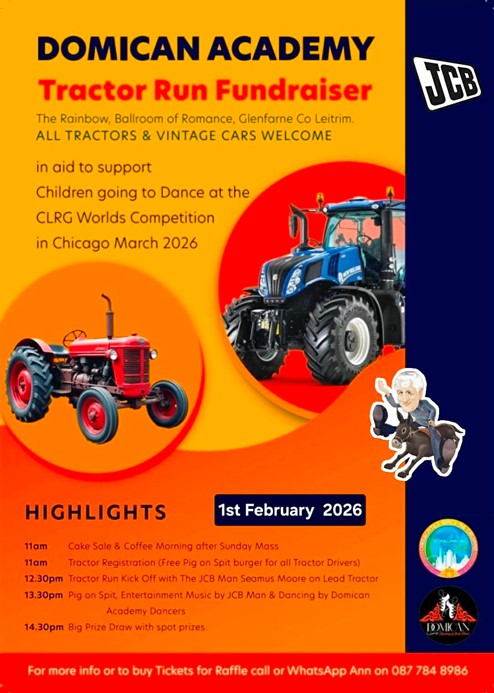 Tractor Run Glenfarne at the Rainbow Ballroom of Romance