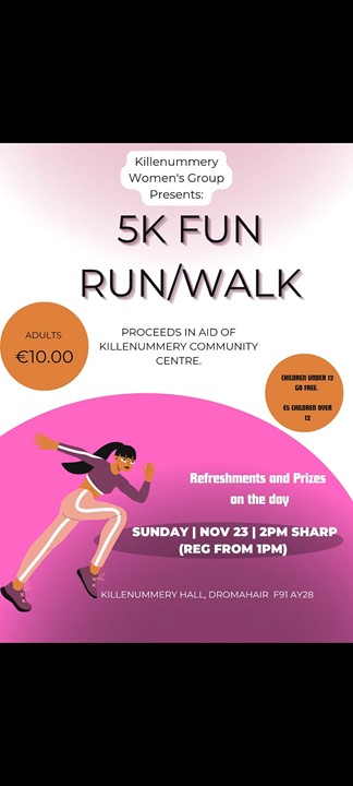 Killenummery 5km Run November 2025 Dromahair