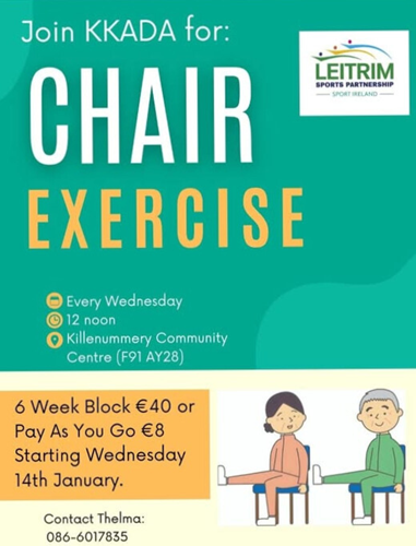 Chair Exercise Killenummery Dromahair