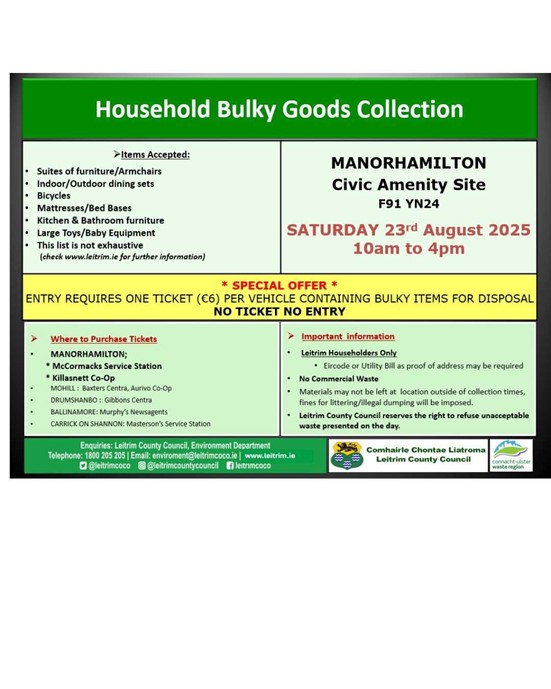 Household Waste Manorhamilton Collection