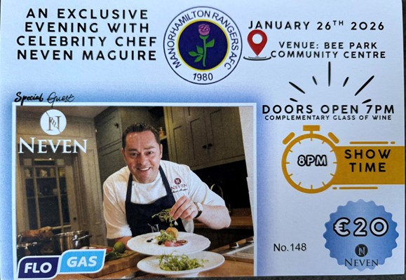 Nevin Maguire Cooking Demo Manorhamilton
